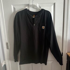 Carhartt Men's Dark Long Sleeve Henley